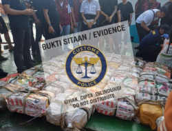 Kapal Fuchangxing 1 Dicegat di Perairan Anambas, Tim Gabungan Sita 40 Karung Diduga Ketamin