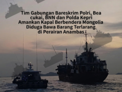 Kapal Berbendera Mongolia Diamankan di Perairan Anambas, Diduga Angkut Barang Terlarang