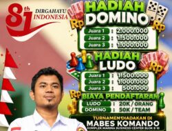 Semarak HUT RI Ke – 81, KOMANDO Ajak Driver Online Batam Adu Strategi di Turnamen Domino dan Ludo