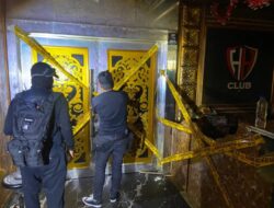 Bareskrim Segel HH Club Planet 3.0 Batam, Brankas dan Sejumlah Ruangan Dipasang Police Line