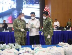 Kado Terindah Kemerdekaan, TNI AL Musnahkan 1,3 Ton Ketamine Senilai Rp.4,55 Triliun