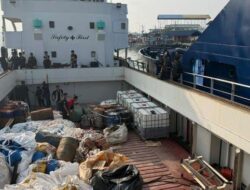 MV Ocean Porter Dibekuk, Bea Cukai Batam Kerahkan K9 Bongkar Muatan 2,6 Ton Sabu Cair