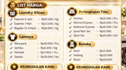 Laundry Kiloan Tawarkan Promo Cuci 20 Kg Gratis 3 Kg, Antar Jemput Tanpa Biaya