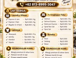 Laundry Kiloan Tawarkan Promo Cuci 20 Kg Gratis 3 Kg, Antar Jemput Tanpa Biaya